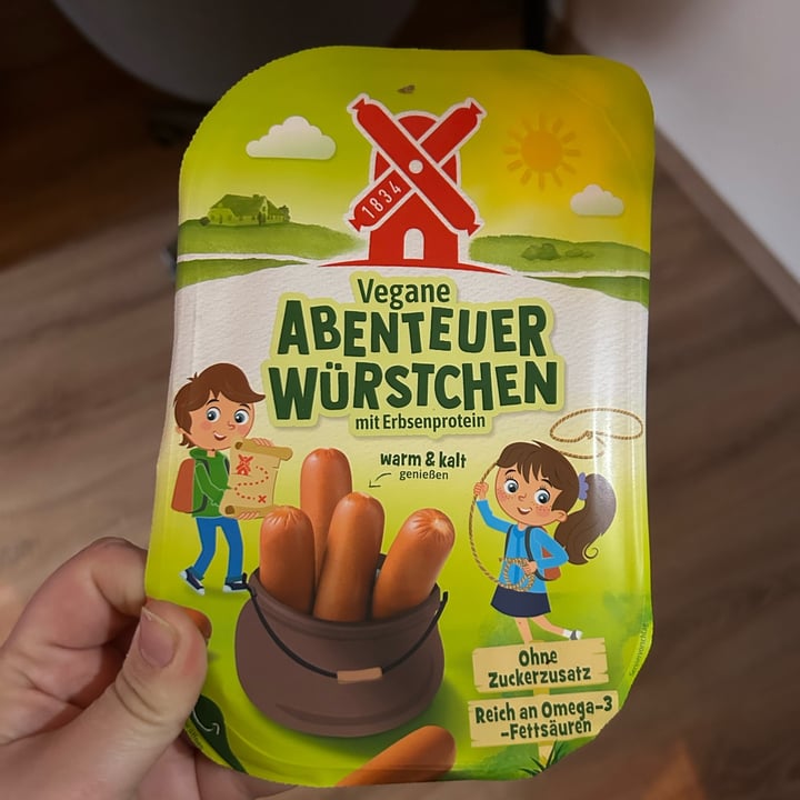 photo of Rügenwalder Mühle Vegane Abenteuer Würstchen shared by @wildeblicke on  05 Apr 2025 - review