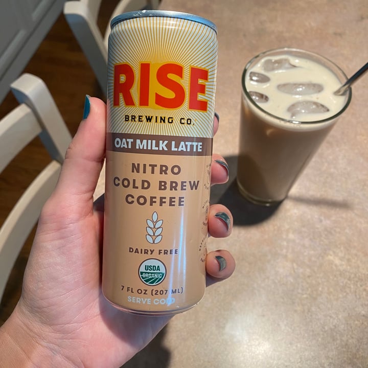 photo of Rise Oat Milk Latte shared by @curvycarbivore on  17 Aug 2023 - review