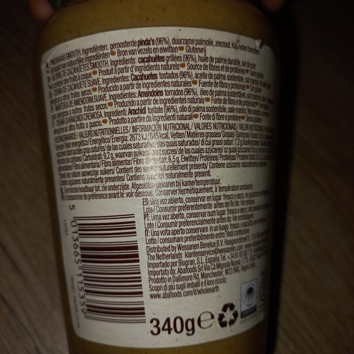 photo of Whole Earth Smooth Peanut Butter shared by @drone53 on  18 Sep 2023 - review
