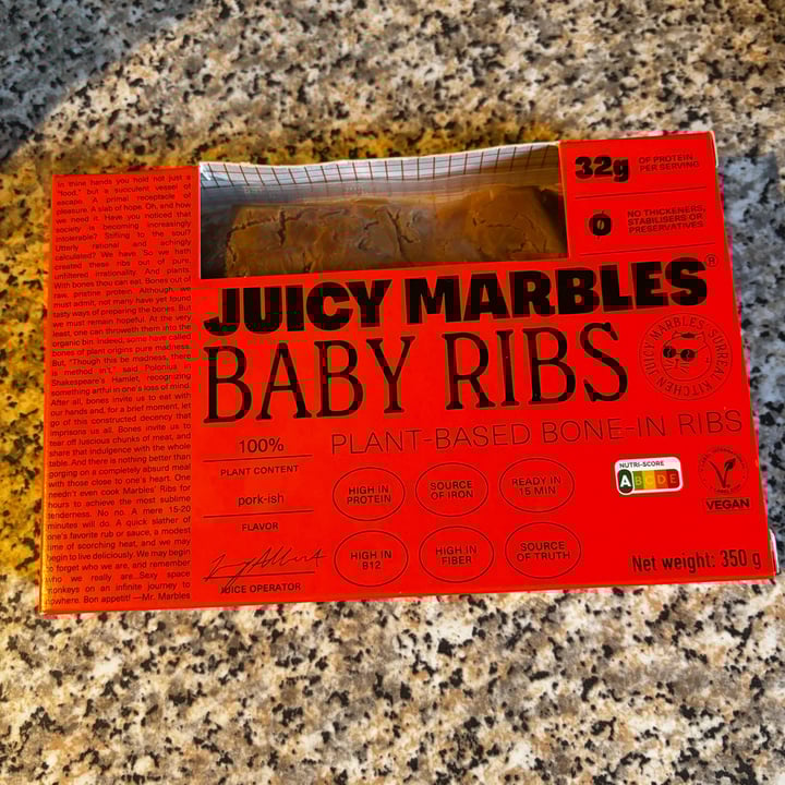 photo of Juicy Marbles baby ribs shared by @clarodeluna on  25 Aug 2025 - review