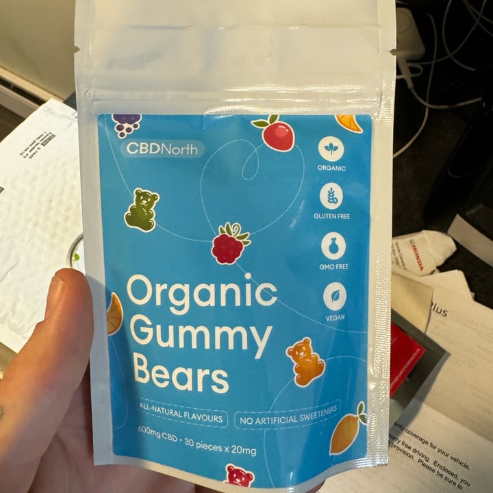 photo of CBD North Organic Gummy Bears shared by @veganmika on  09 Apr 2024 - review