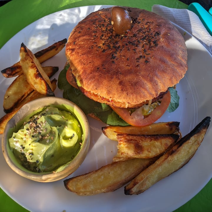 photo of Pachamama Almacen Natural / Restaurante Vegetariano Hamburguesa De Quinoa Con Pan Integral shared by @roxber on  19 Jul 2025 - review