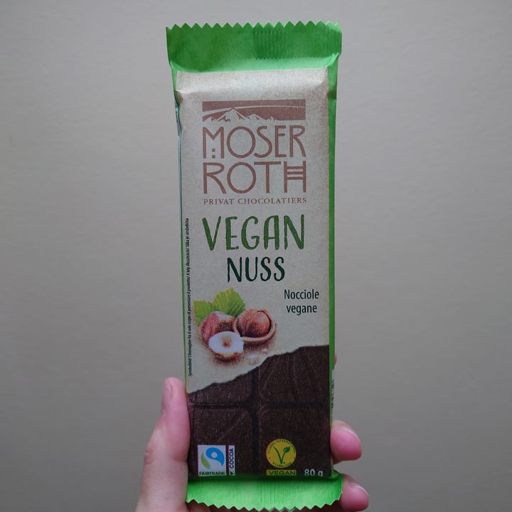 photo of Moser Roth Vegan Nuss shared by @yudofu on  14 Nov 2023 - review