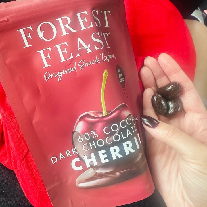 photo of Forest Feast 60% cocoa dark chocolate sour cherries shared by @katelouisepowell on  25 Jul 2025 - review