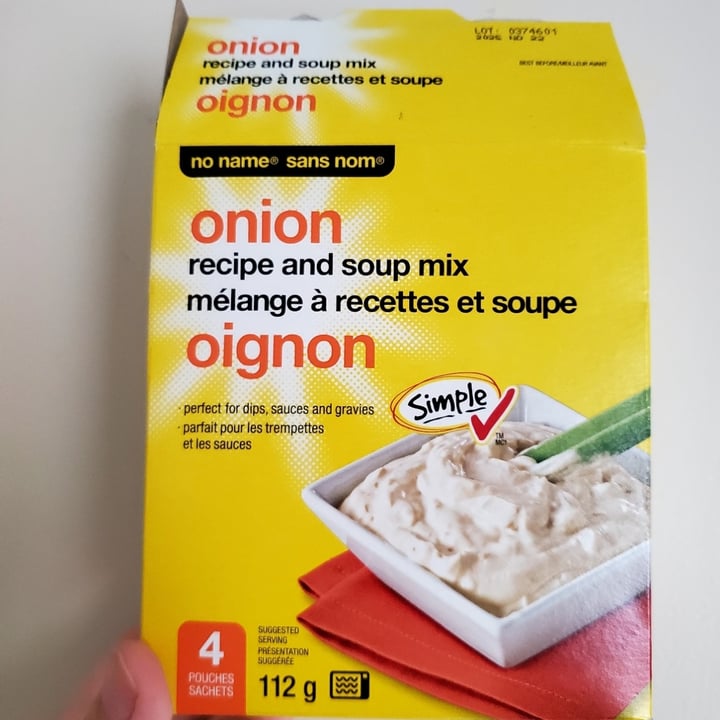 photo of No Name Sans Nom Onion Recipe and Soup Mix shared by @whatacuriousnotion on  21 Apr 2024 - review