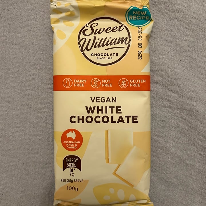 photo of Sweet William Sweet William White Chocolate shared by @vegellious on  22 May 2024 - review