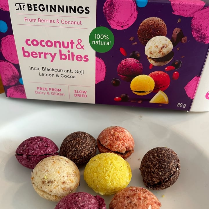 photo of The beginnings coconut & berry bites shared by @emmapecci on  19 Apr 2024 - review