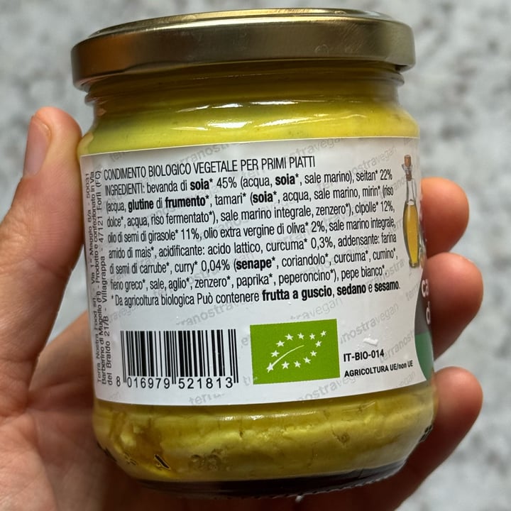 photo of Fatti per Bene Carbonara di seitan shared by @mykemical on  09 Oct 2025 - review