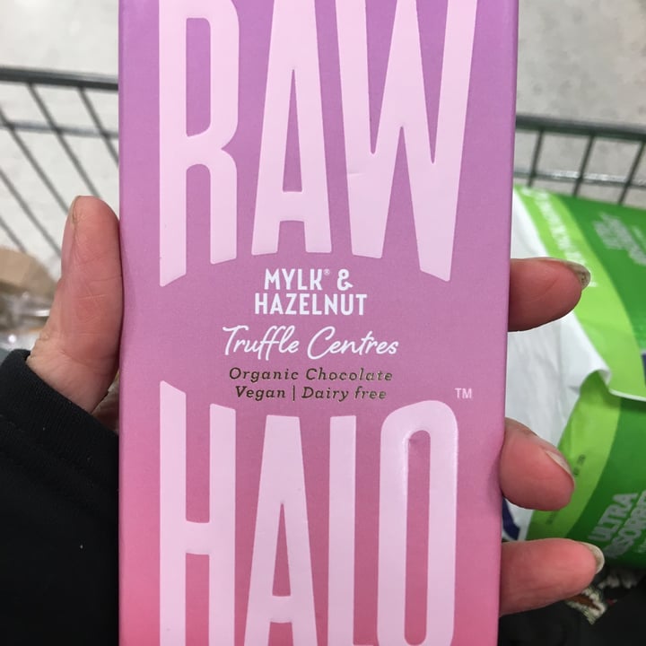 photo of Raw Halo Mylk & Hazelnut Truffle Centres shared by @ahimsalivingwellness on  15 May 2024 - review