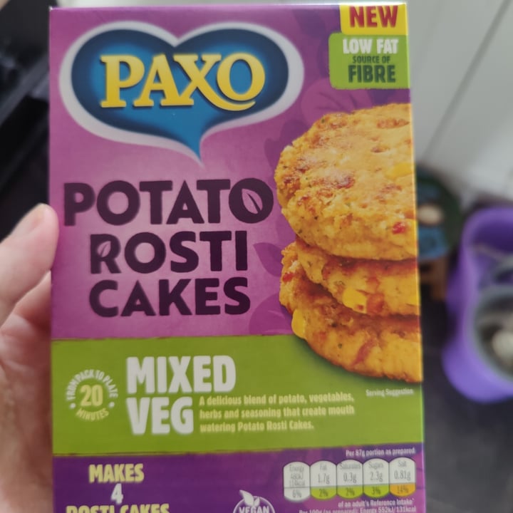 photo of Paxo Potato Rosti Cakes shared by @plumesworld on  30 Apr 2024 - review
