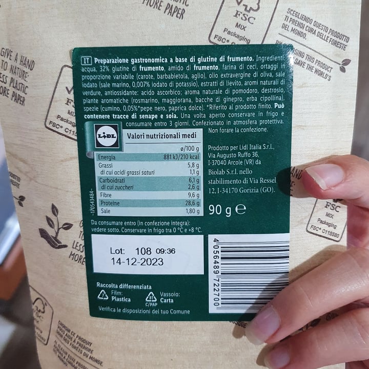 photo of Vemondo affettato vegetale gusto roast beef shared by @tania- on  14 Oct 2023 - review