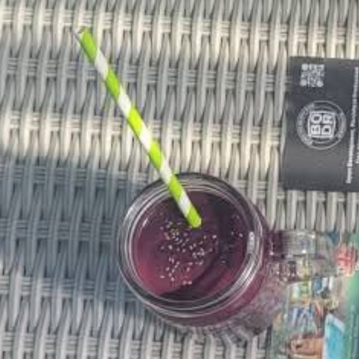 photo of The Base Vegan Retreat Animal Sanctuary Berry smoothie shared by @ecovegangeek on  25 Aug 2025 - review