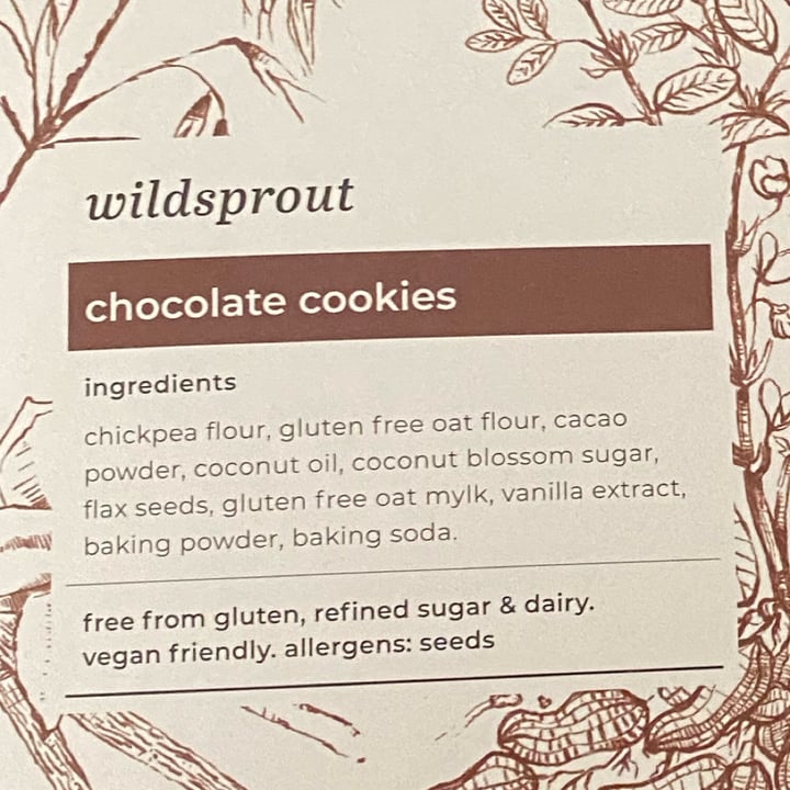photo of Wildsprout Chocolate cookie shared by @saveg on  17 May 2024 - review