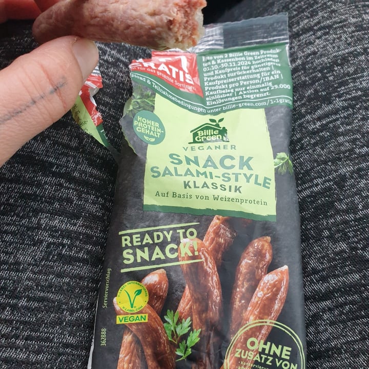 photo of Billie Green Snack Salami-Style Klassik shared by @ghostyalba on  18 Nov 2024 - review