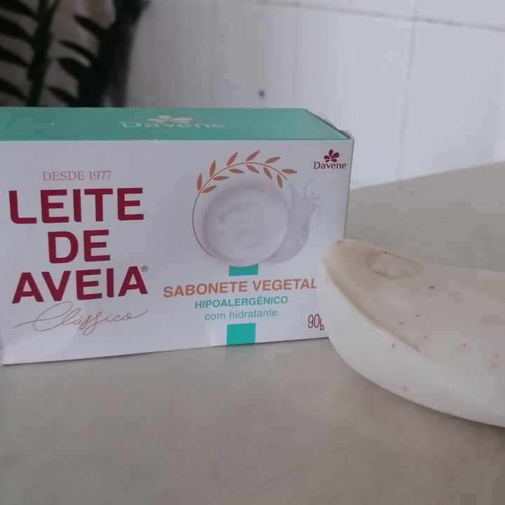 photo of Davene sabonete hipoalergênico de leite de aveia shared by @vegauaumor on  29 Nov 2023 - review