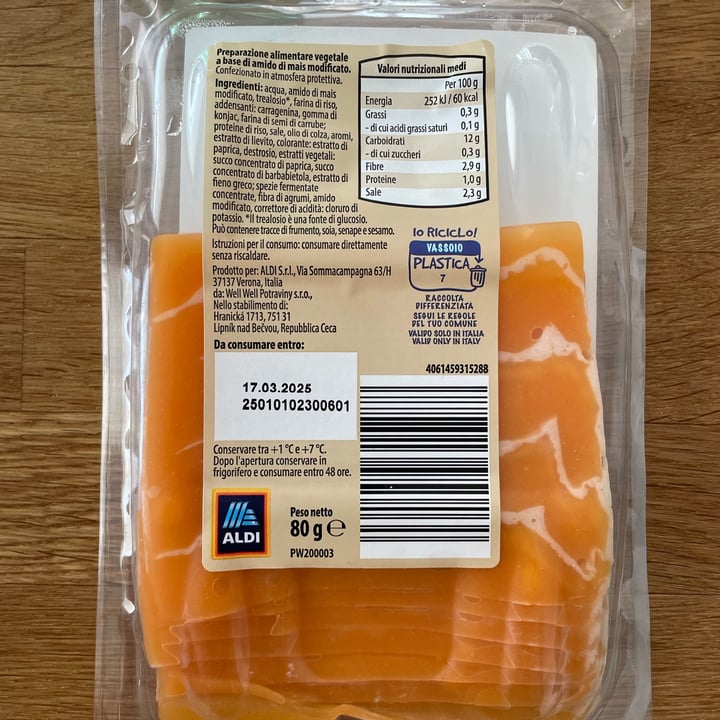 photo of MyVay salmone vegetale shared by @gioper on  23 Mar 2025 - review