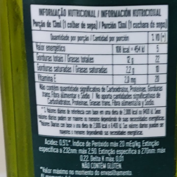photo of Cocinero Aceite de oliva extra virgen shared by @vanessamaiolini on  20 Apr 2024 - review