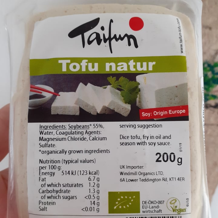 photo of Taifun Tofu natur shared by @vinoulis on  22 May 2024 - review