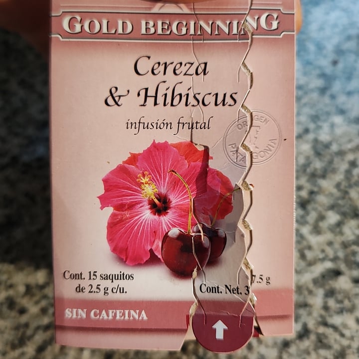 photo of Gold beginning infusion cereza e hibiscus shared by @agustinnavarra on  26 Apr 2024 - review