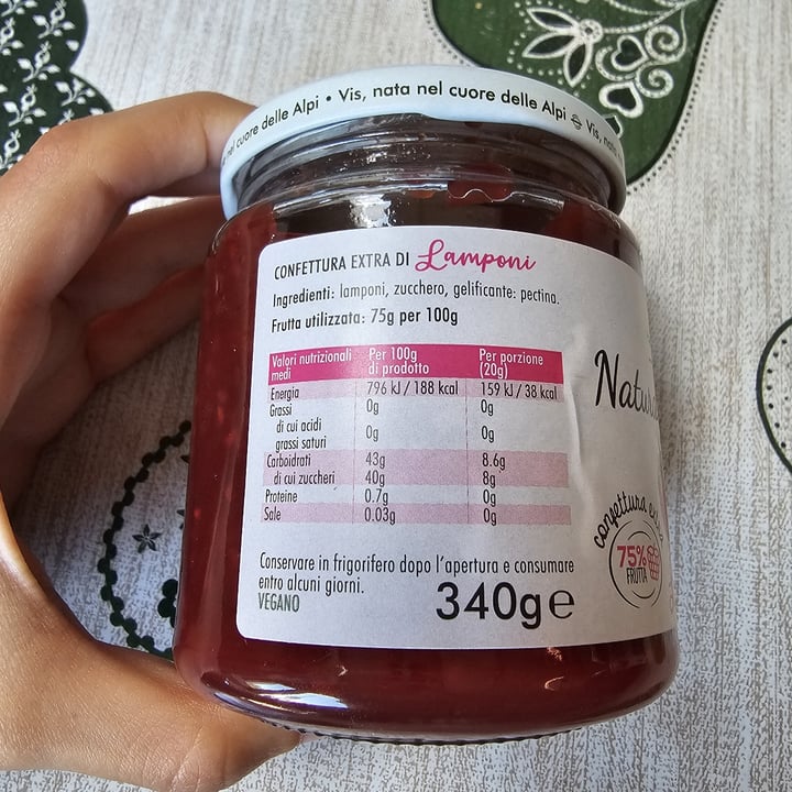 photo of Vis Confettura extra di lamponi - Natura e tradizione shared by @jennycom on  22 Jun 2024 - review