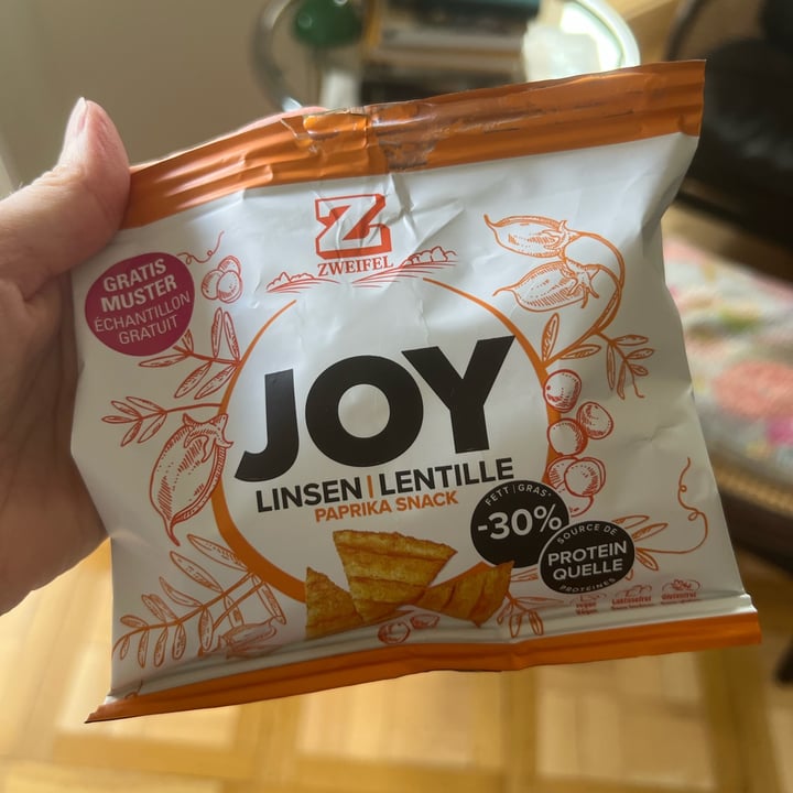 photo of Zweifel Joy Linsen Paprika Snack shared by @citronimus on  30 Aug 2025 - review