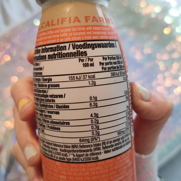 photo of Califia Farms Cold Brew Caramel Oat shared by @sugarrrbunniii on  19 Oct 2023 - review