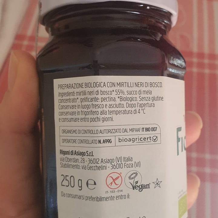 photo of Rigoni di Asiago Blueberry Jam - Confettura Mirtilli neri di bosco shared by @chiaraar on  28 Nov 2023 - review