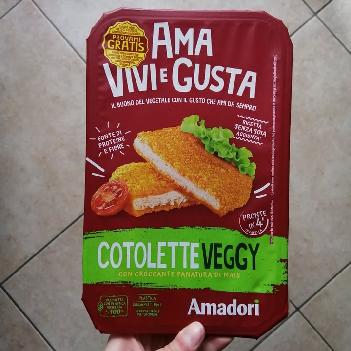 photo of Amadori Cotolette Veggie shared by @irxkit on  18 May 2024 - review