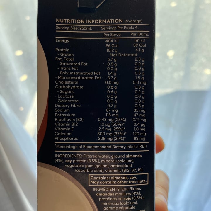 photo of So Good High Protein Almond Milk shared by @funnyoctopus99 on  24 Apr 2024 - review