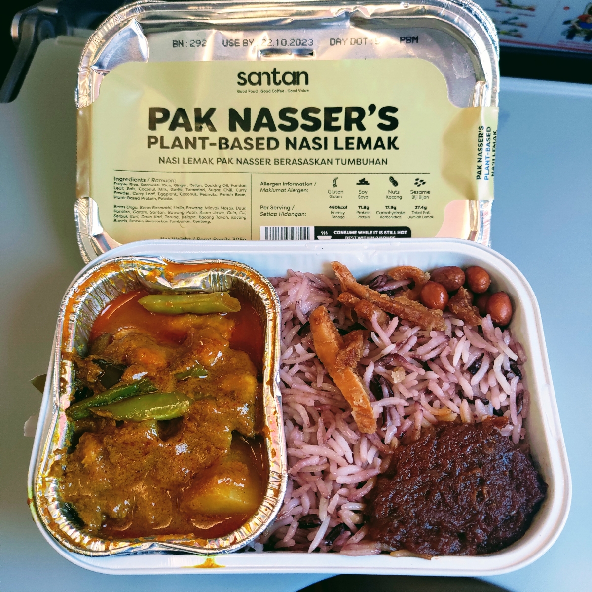 Santan (AirAsia) Pak Nasser