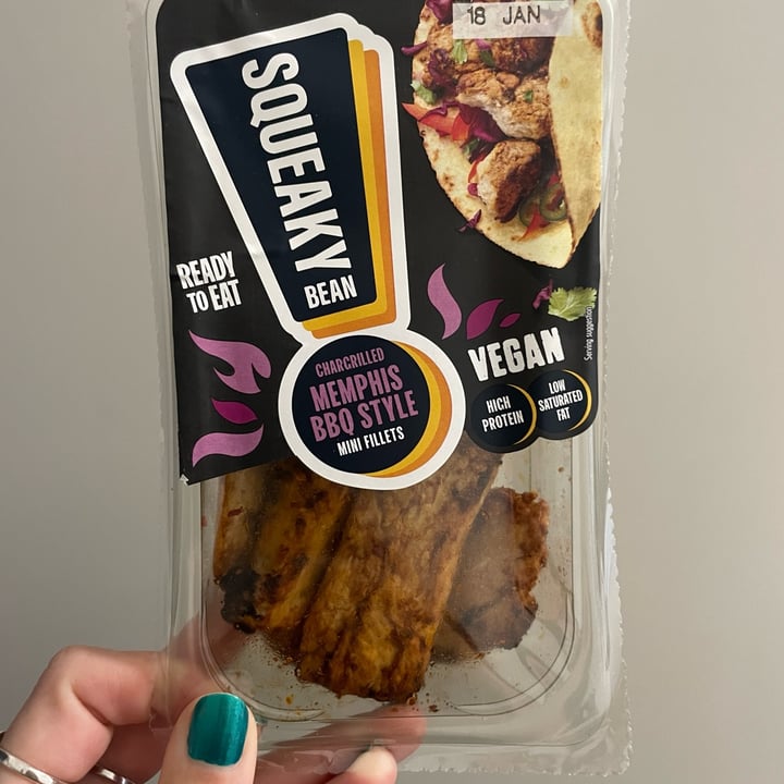 photo of Squeaky Bean Chargrilled Memphis BBQ Style Mini Fillets shared by @rebeccag on  28 Jan 2024 - review