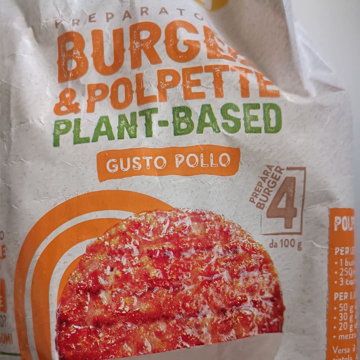 photo of Beamy preparato per Burger e polpette Plant Based al gusto pollo shared by @giudymorale on  26 Jun 2024 - review