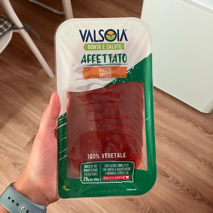 photo of Valsoia affettato vegetale gusto speck shared by @aliciottolina on  10 Jul 2025 - review