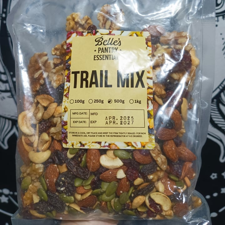 photo of Belle's Pantry Essentials Trail mix shared by @vegetarianne on  24 Jul 2025 - review