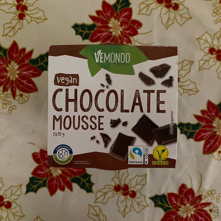 photo of Vemondo vegan chocolate mousse shared by @federicabillero on  07 Jan 2024 - review