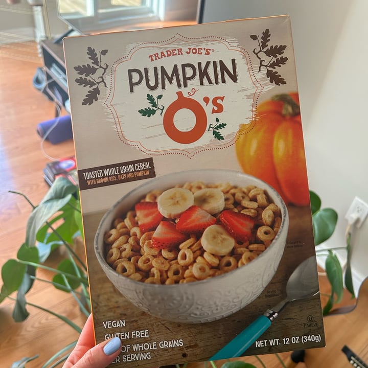 photo of Trader Joe's Pumpkin O's shared by @littlecanadianvegan on  24 Sep 2023 - review