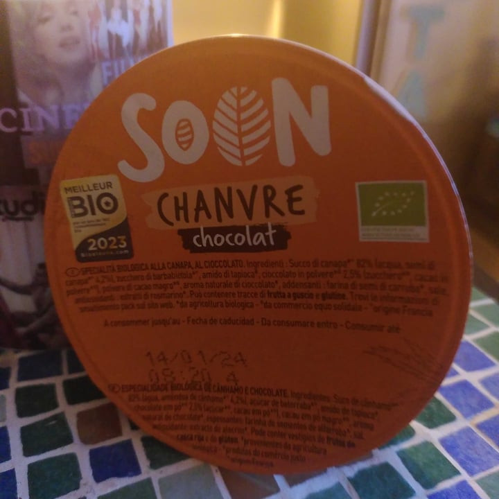 photo of Soon Chanvre chocolat shared by @bezette on  29 Dec 2023 - review