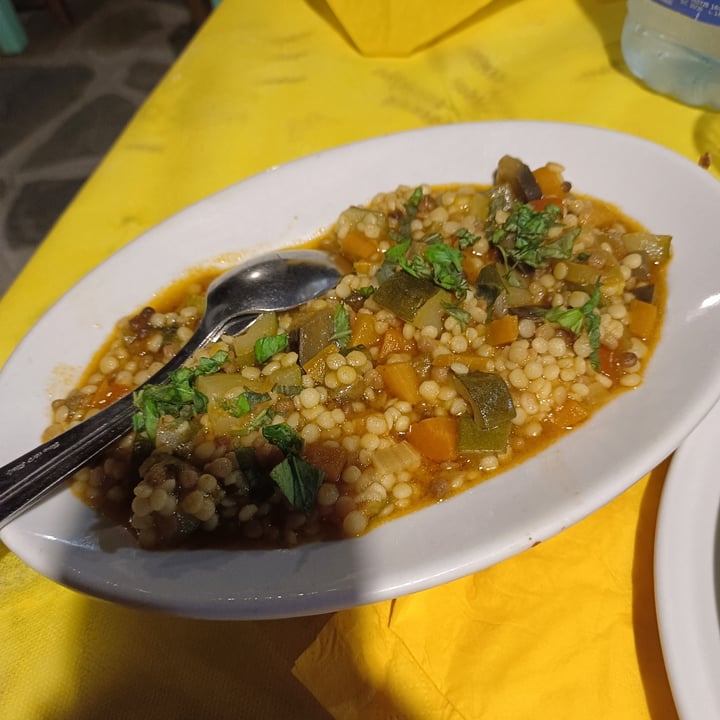 photo of Agriturismo La Taerra fregola con verdure shared by @bdpveg on  28 Jul 2025 - review