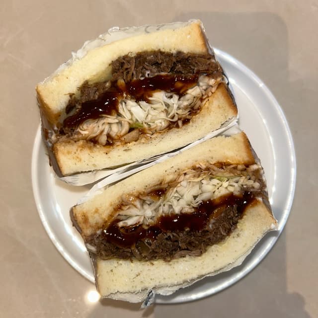 Photo of the dish “BBQ Beef Sando”