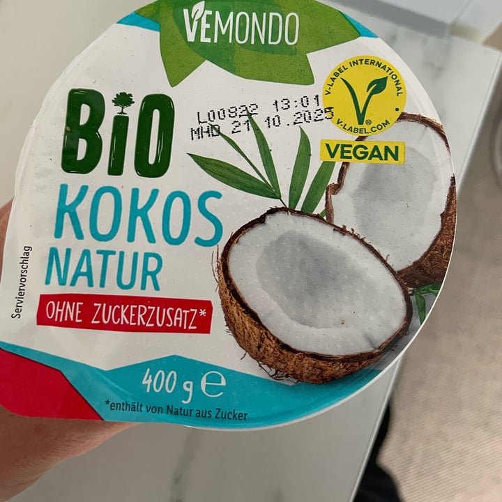photo of Vemondo Bio kokos natur shared by @genuinegoose60 on  10 Oct 2025 - review
