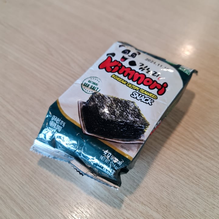 photo of KimNori Korean Crispy Seaweed Snack (Natural Sea Salt) shared by @parismelody on  05 May 2024 - review