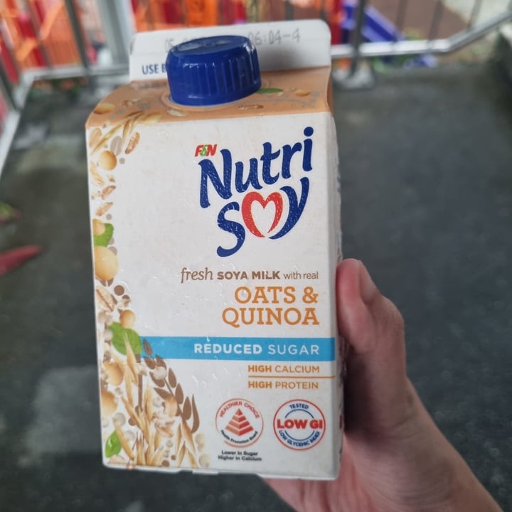 photo of Nutrisoy Oats & Quinoa (Reduced Sugar) shared by @ppyenlin on  01 Sep 2023 - review