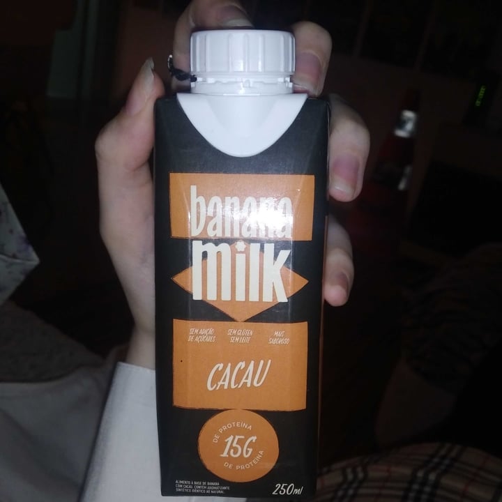 photo of Banana Milk Banana Milk Cacau 15 gramas de proteína shared by @luisafdem on  09 May 2025 - review