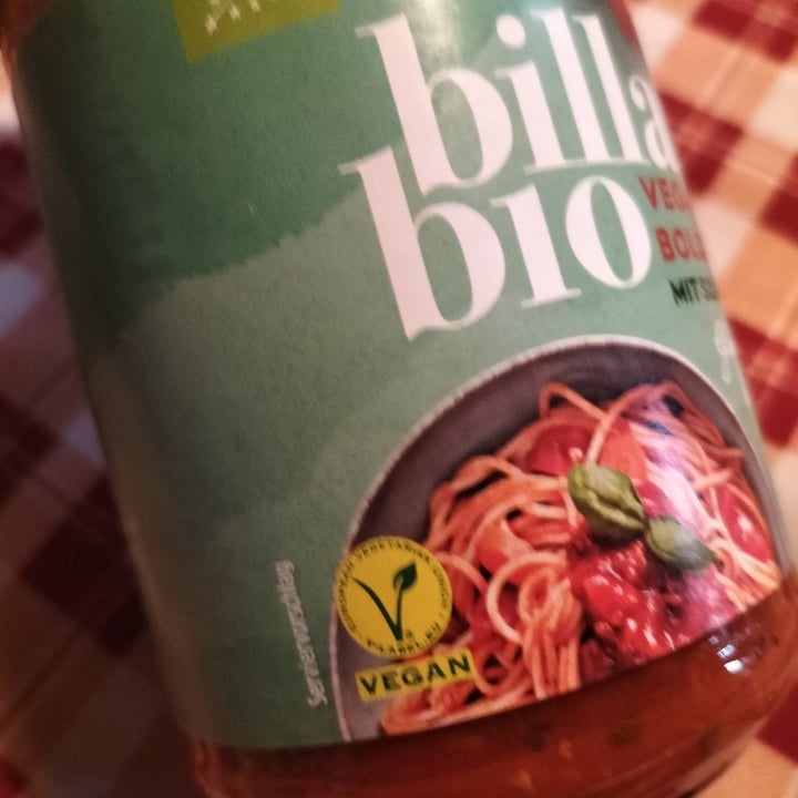photo of billa bio Vegane Bolognese shared by @raffa70s70 on  30 Aug 2023 - review