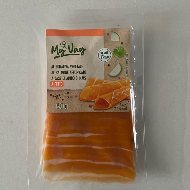 photo of My Vay (ALDI) salmone affumicato shared by @marghecassius on  24 Aug 2025 - review