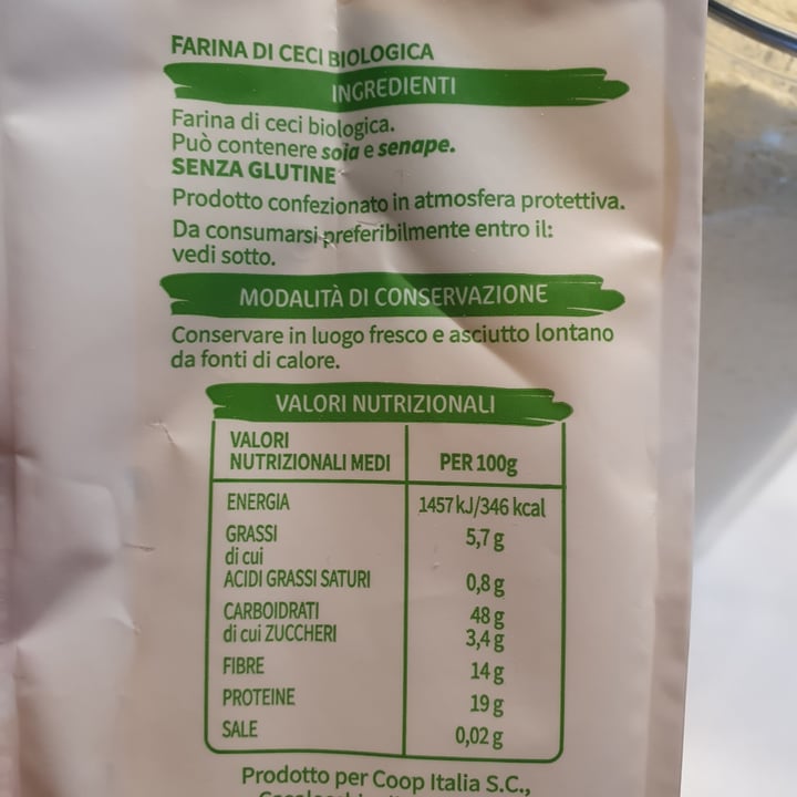 photo of Vivi Verde Coop Farina di ceci shared by @matildem on  12 May 2024 - review