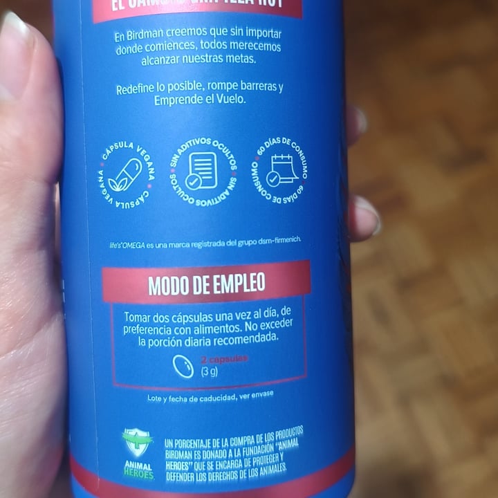 photo of Birdman Premium Omega 3 shared by @dianiiiux on  01 Oct 2025 - review