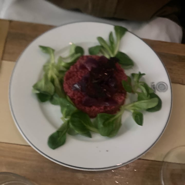 photo of L'Orto già Salsamentario - Vegan & raw food La tartare NF shared by @micolino on  30 Mar 2025 - review