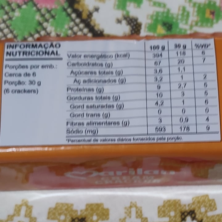photo of Marilan Biscoito cream crackers shared by @vanessamaiolini on  21 Feb 2024 - review