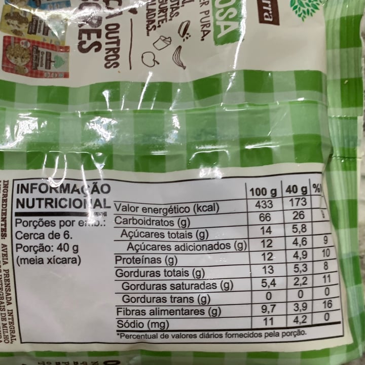 photo of Mãe Terra Granola Fruts & Mel Vegano shared by @vimauro on  14 Sep 2025 - review